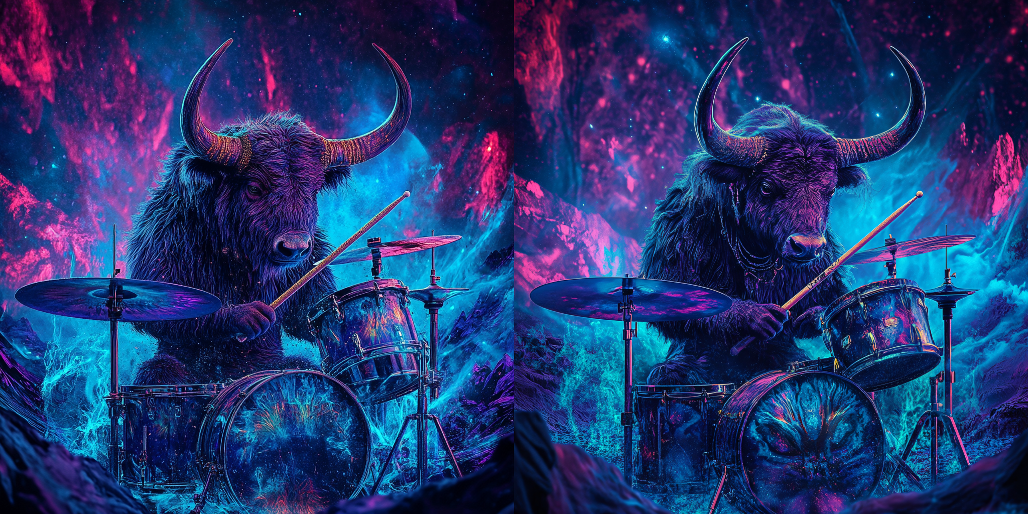 Buffalo Drums Artwork