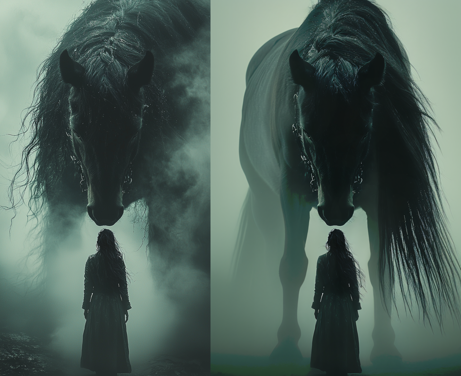 Ghostly Horse Artwork