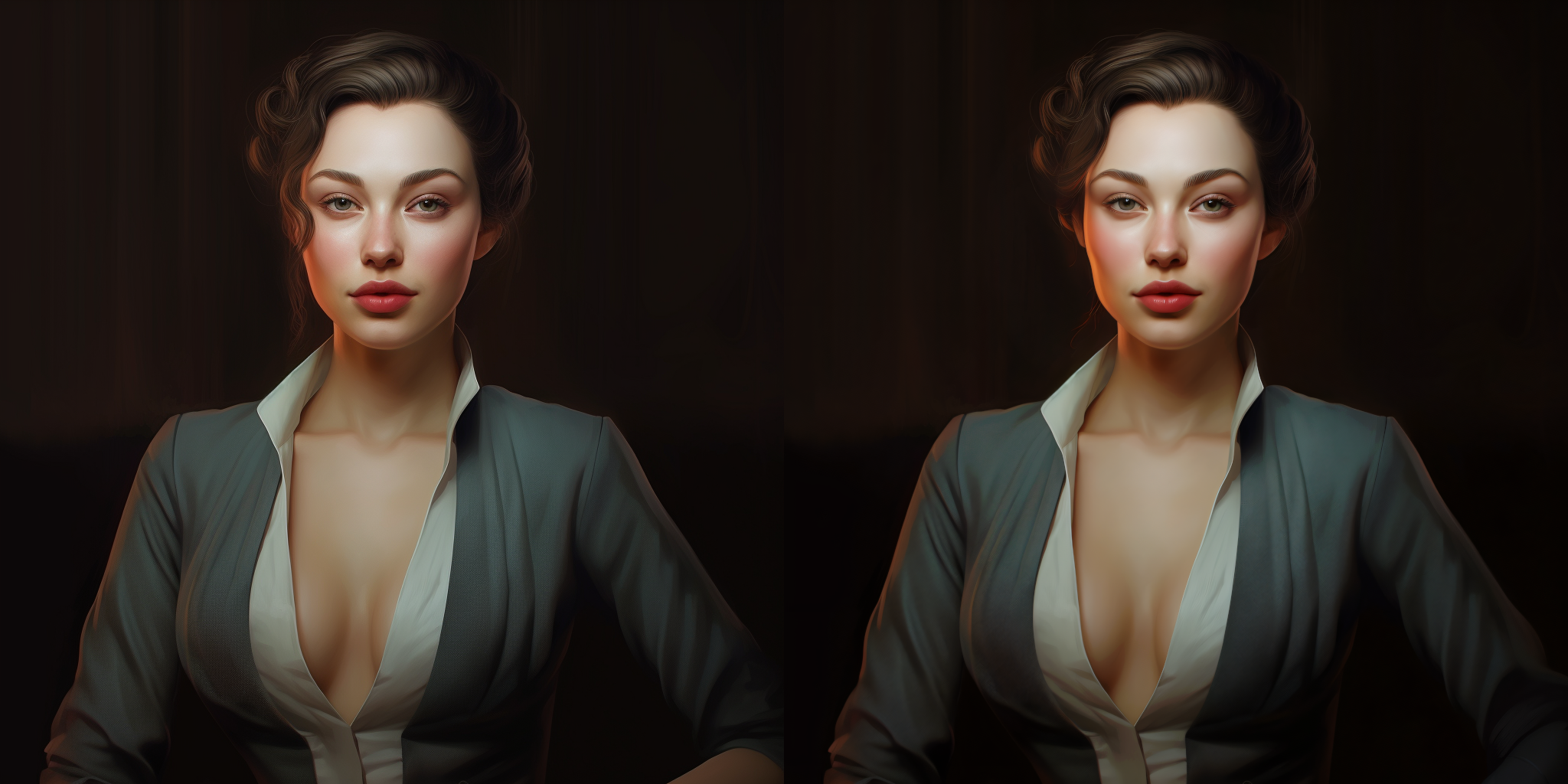 Grey Woman Artwork