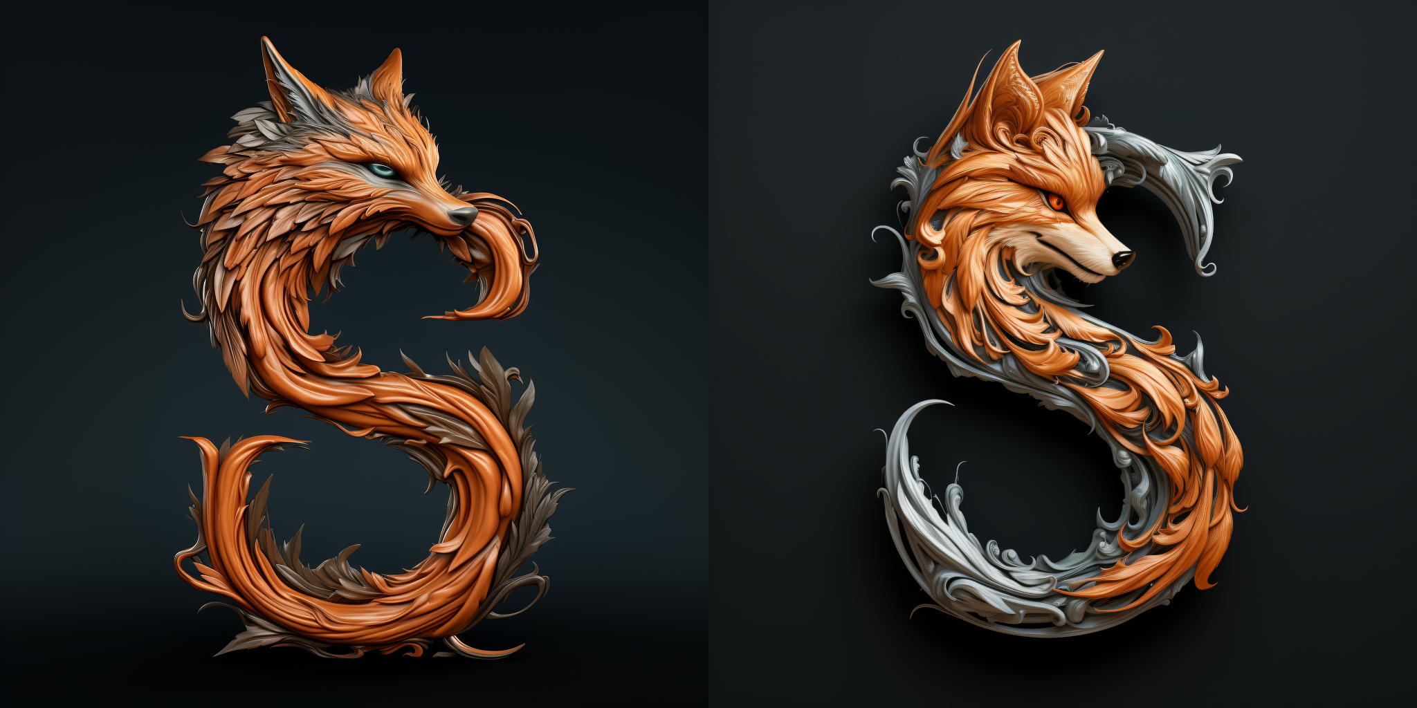 S Fox Logo Artwork